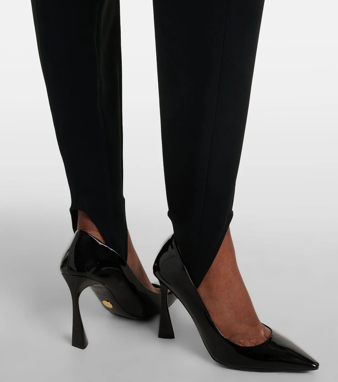 Stella McCartney - High-rise jersey stirrup leggings
