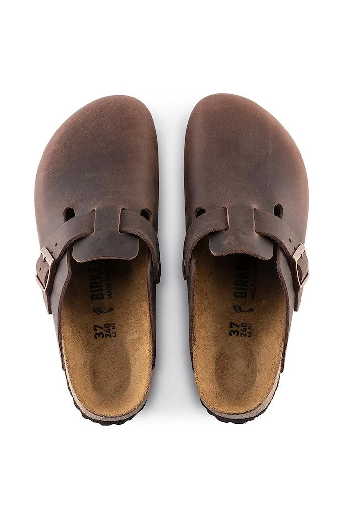 Birkenstock Boston Deri Terlik