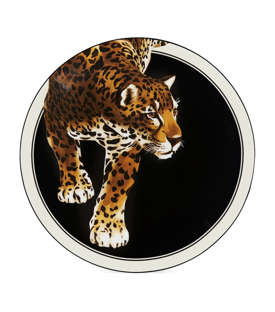 Dolce & Gabbana Casa Porcelain Leopard Serving Plate (40.5cm)