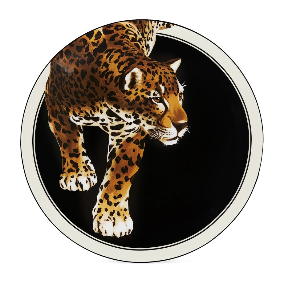 Dolce & Gabbana Casa Porcelain Leopard Serving Plate (40.5cm)
