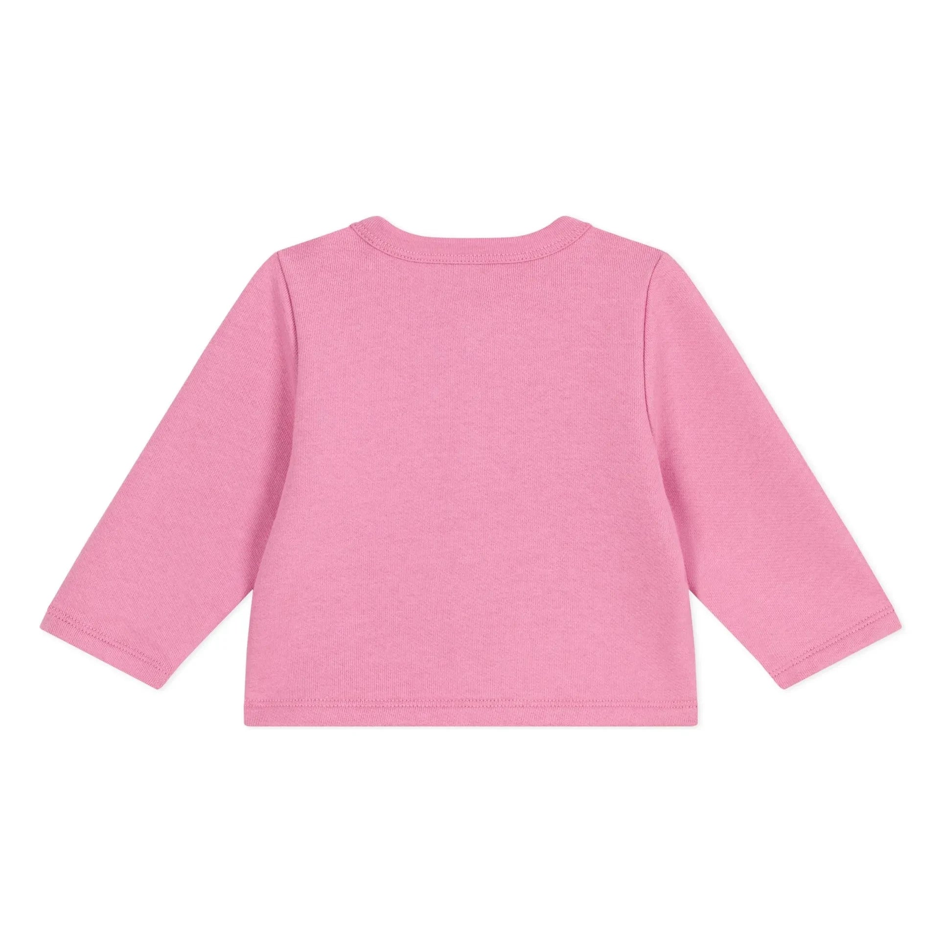 Petit Bateau - Organic cotton cardigan | Candy pink
