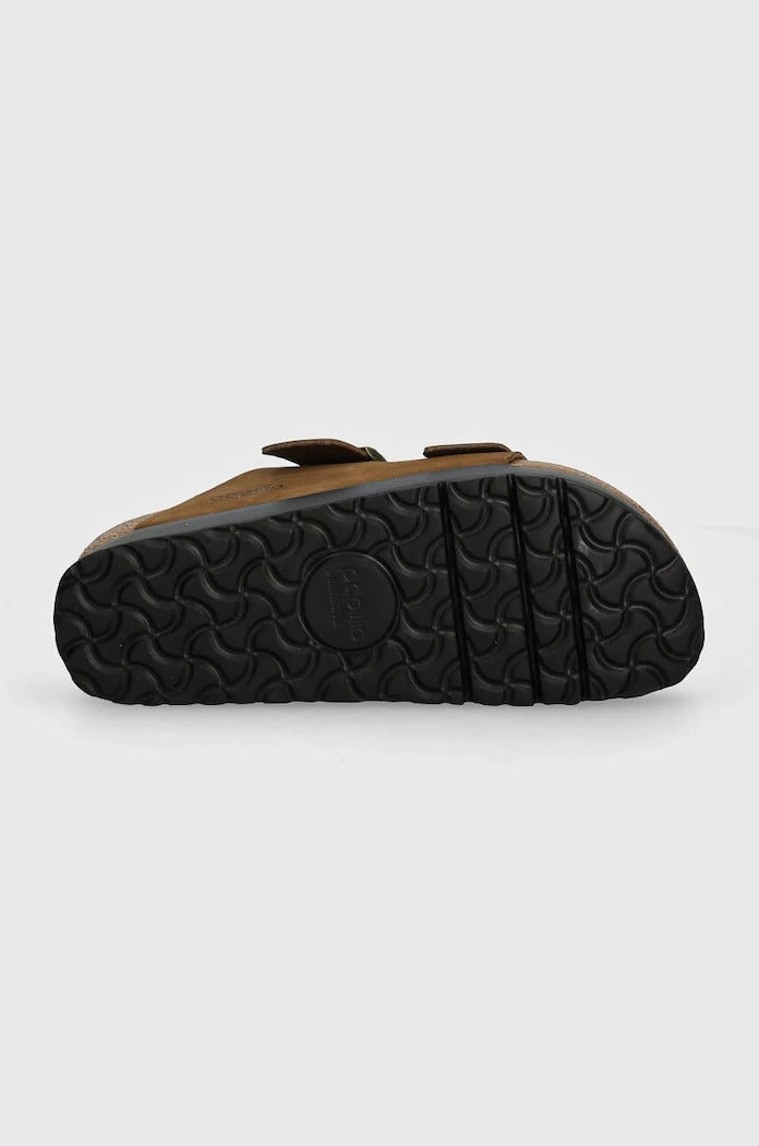 Чехли от набук Birkenstock Arizona Platform Flex Birkenstock x Papillio