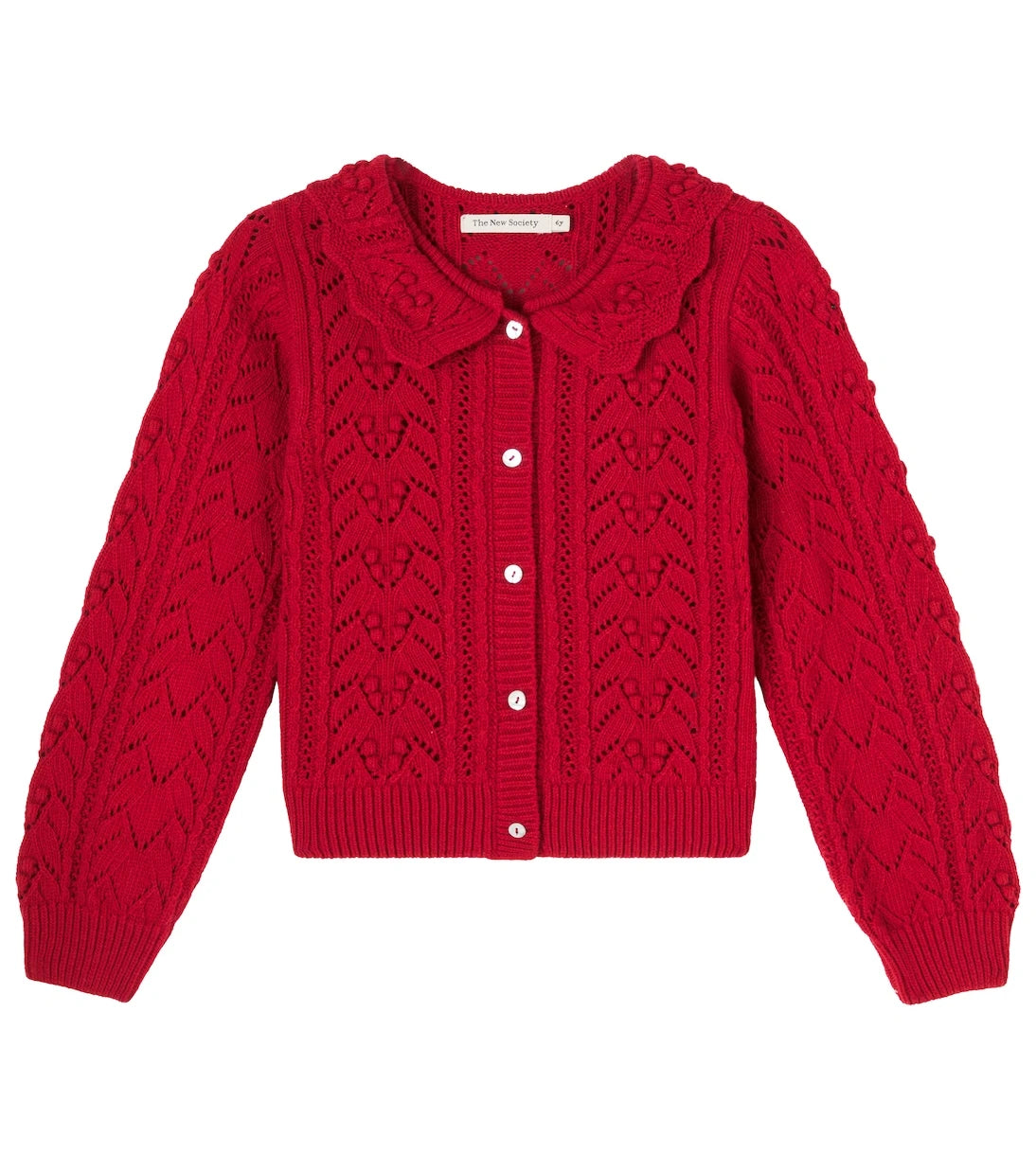 The New Society - Lila crochet cardigan