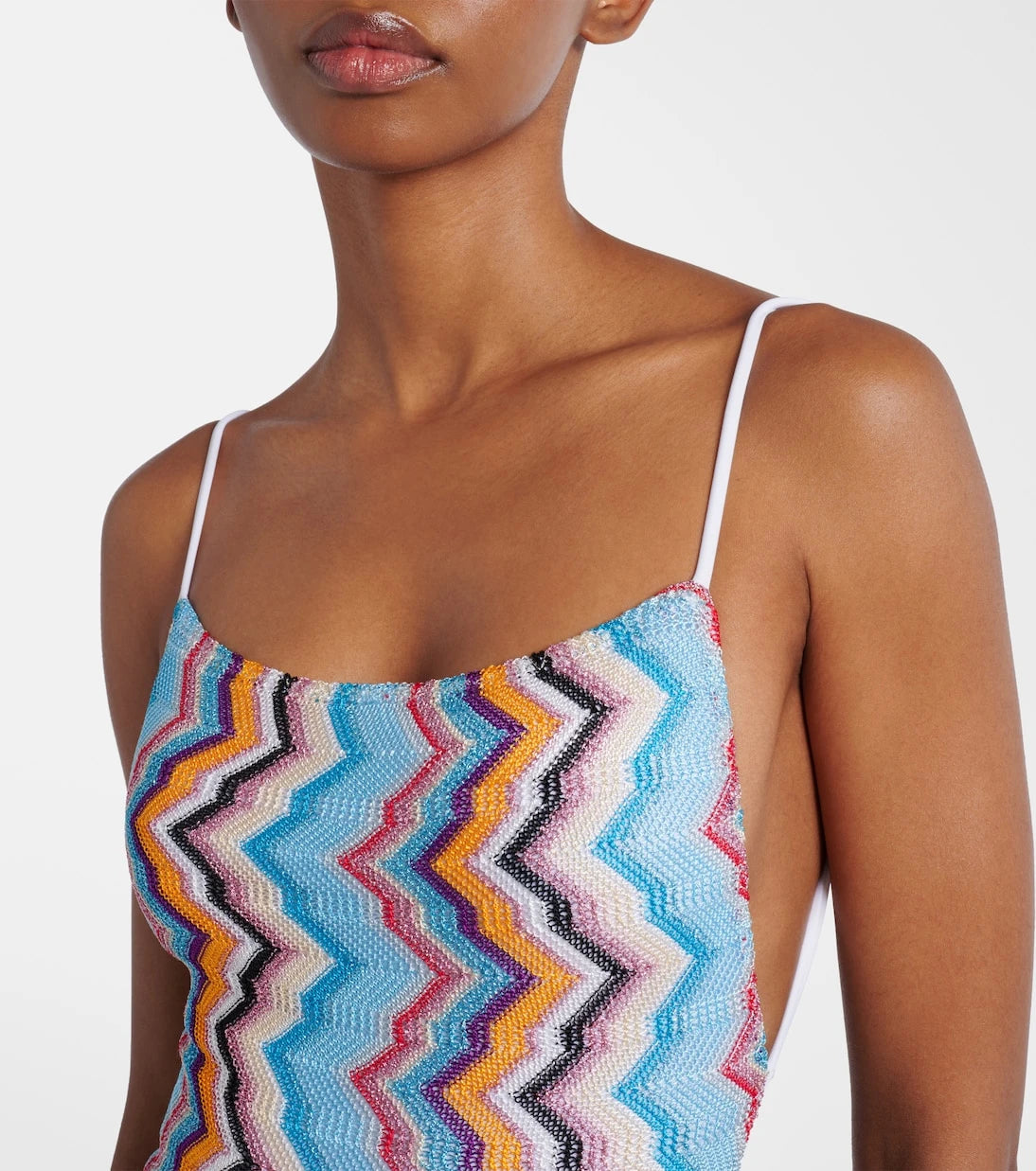 Missoni - Zigzag lamé swimsuit