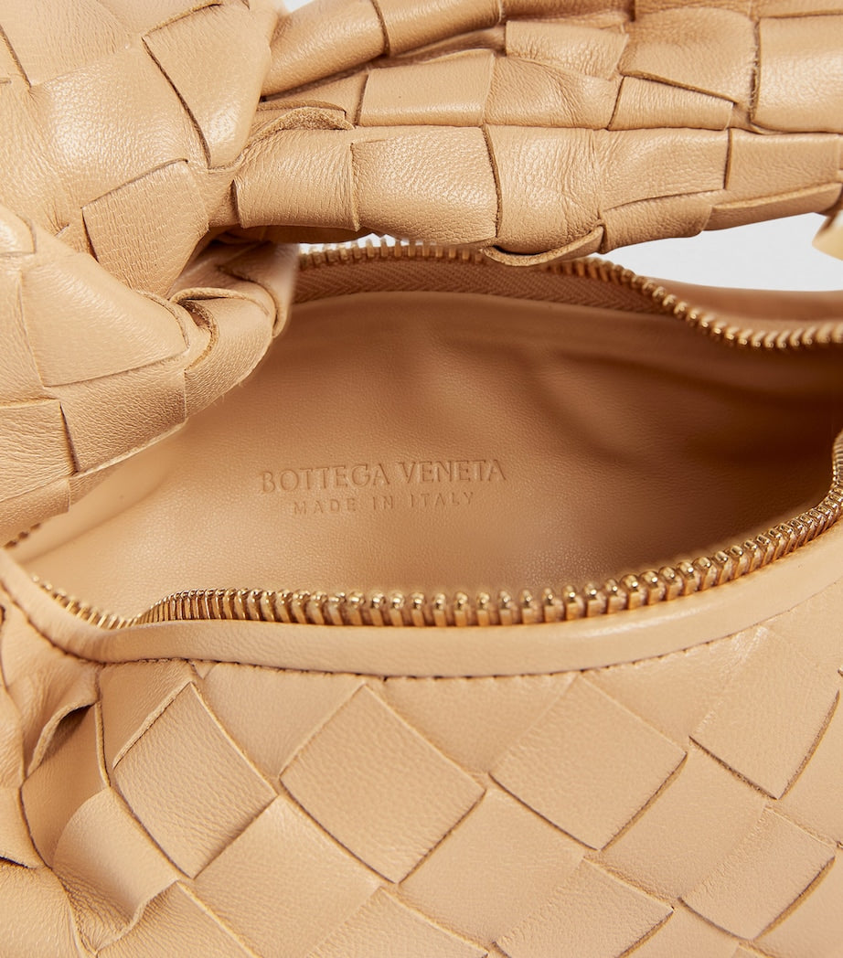 Mini Leather Jodie Bag ALMOND-GOLD