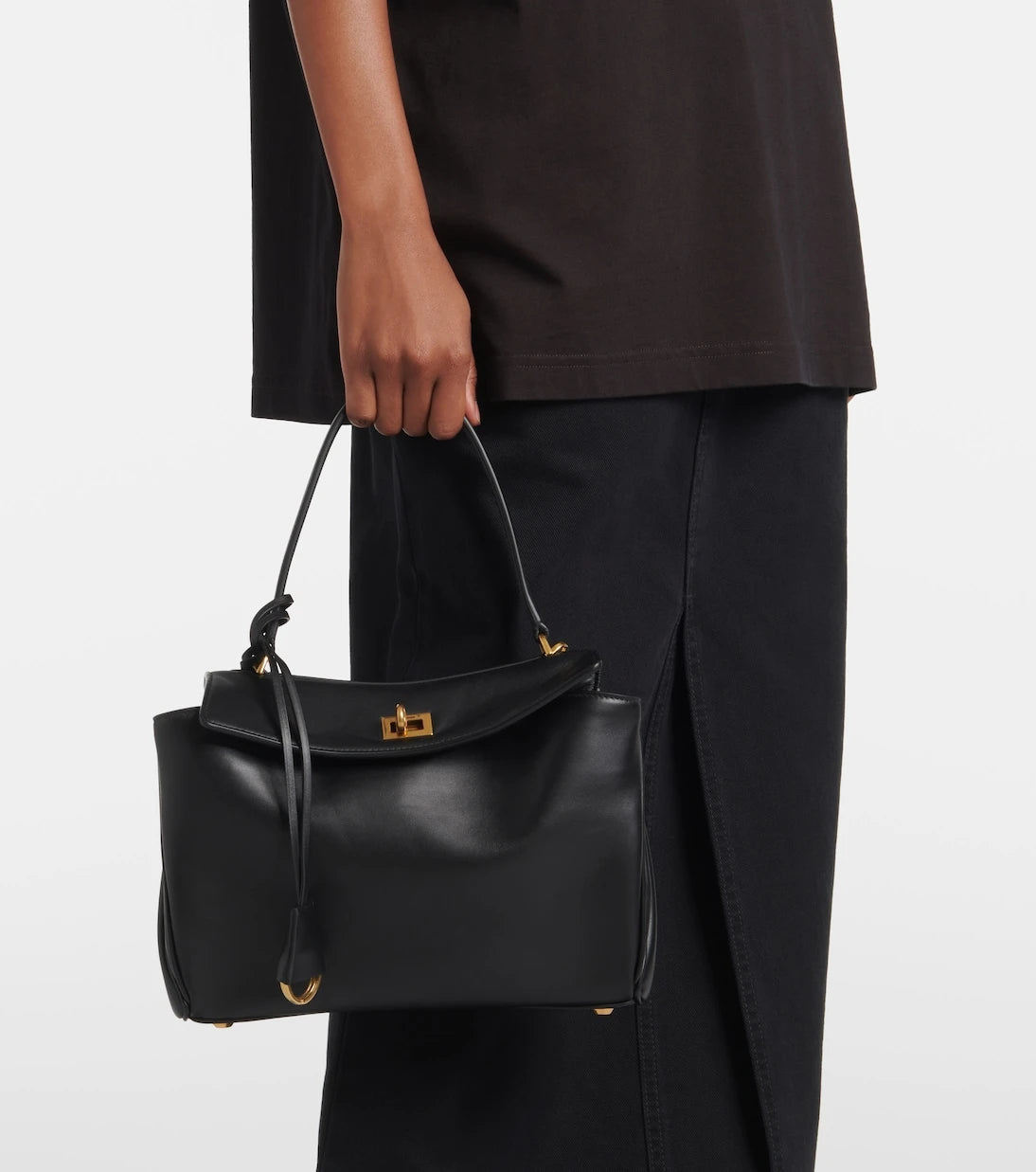 Balenciaga - Rodeo Small leather tote bag
