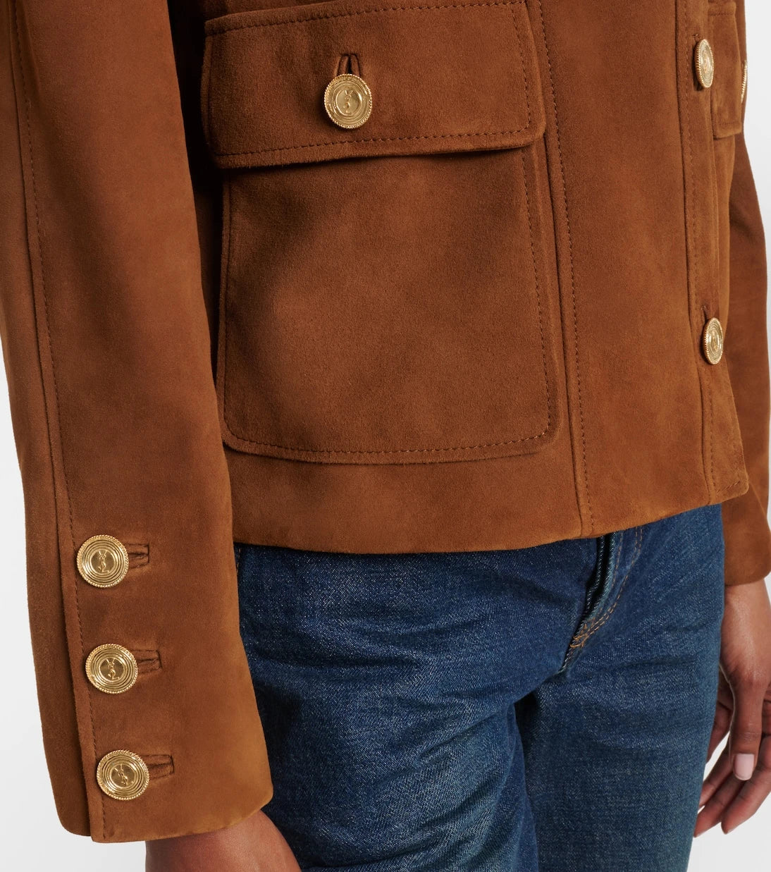 Saint Laurent - Suede jacket