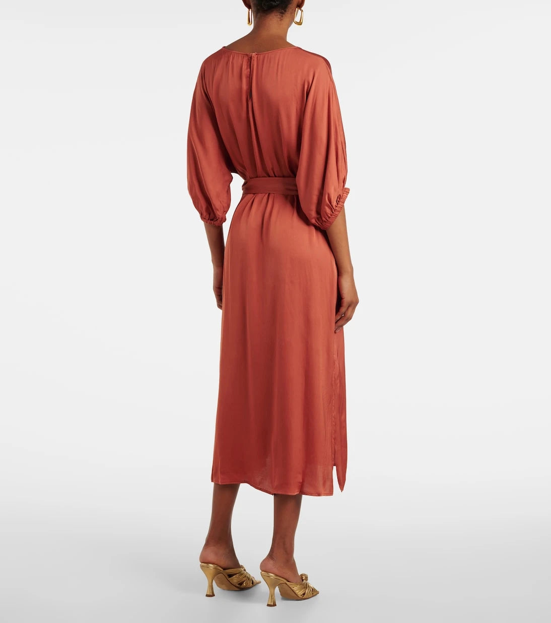 Velvet - Laurel satin midi dress