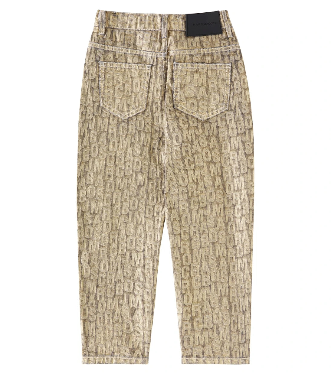 Marc Jacobs Kids - جينز جاكار مونوغرام متشابك