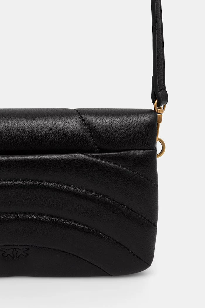 Pinko чанта crossbody дамска от кожа