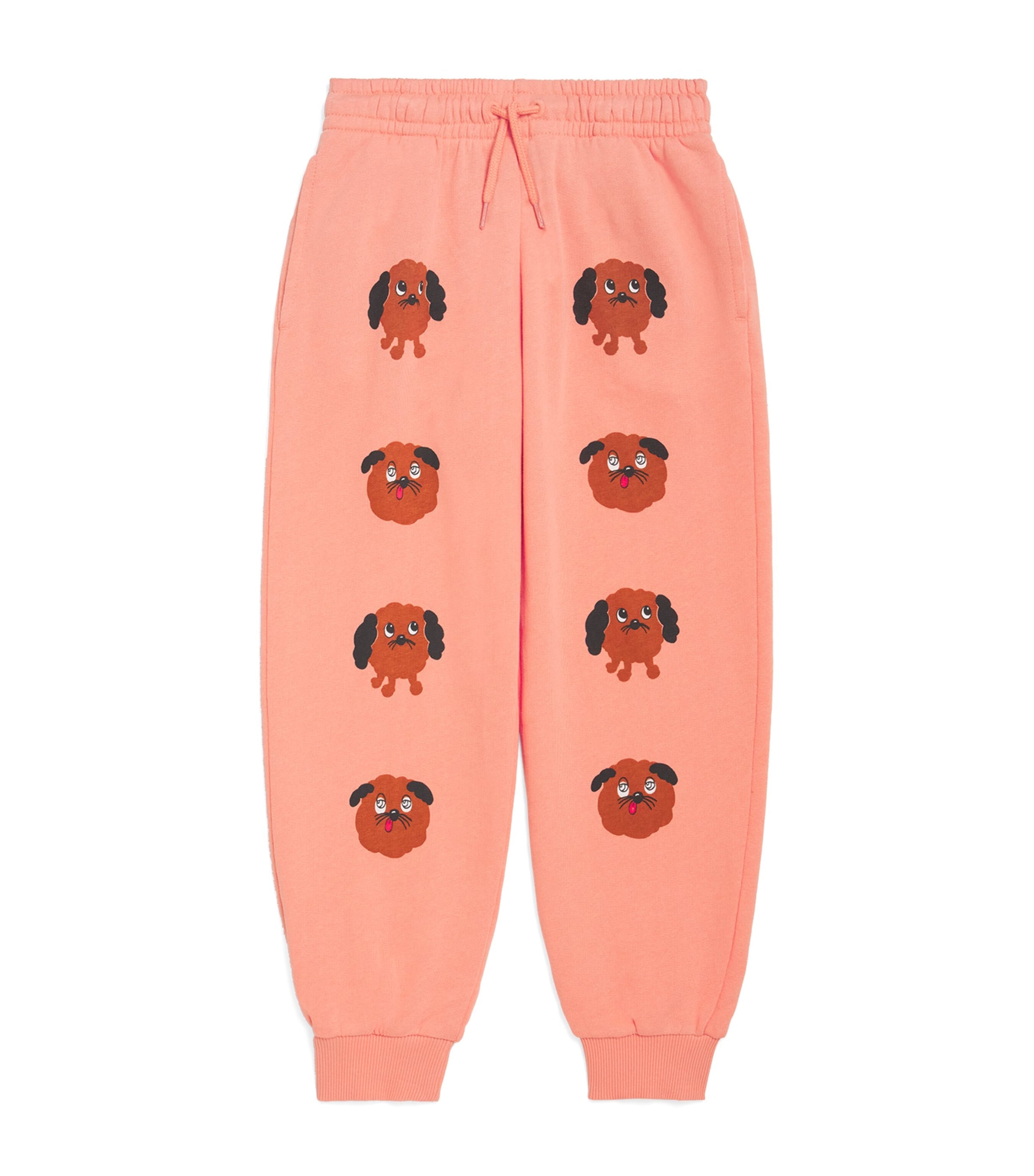 Mini Rodini Organic Cotton Doggies Print Sweatpants (3-11 Years)