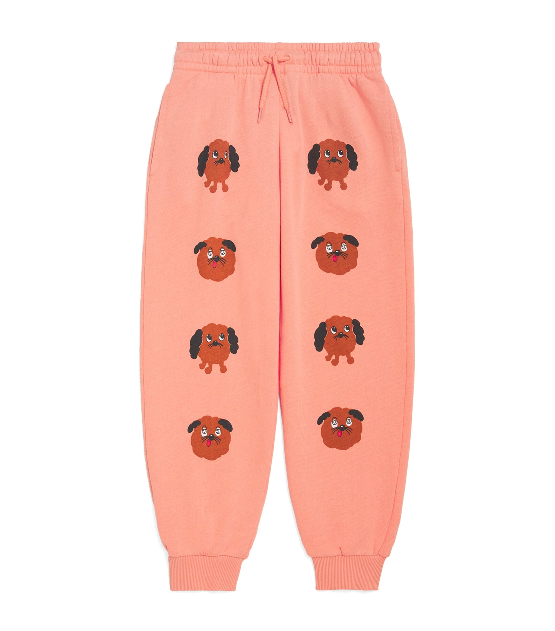 Mini Rodini Organic Cotton Doggies Print Sweatpants (3-11 Years)
