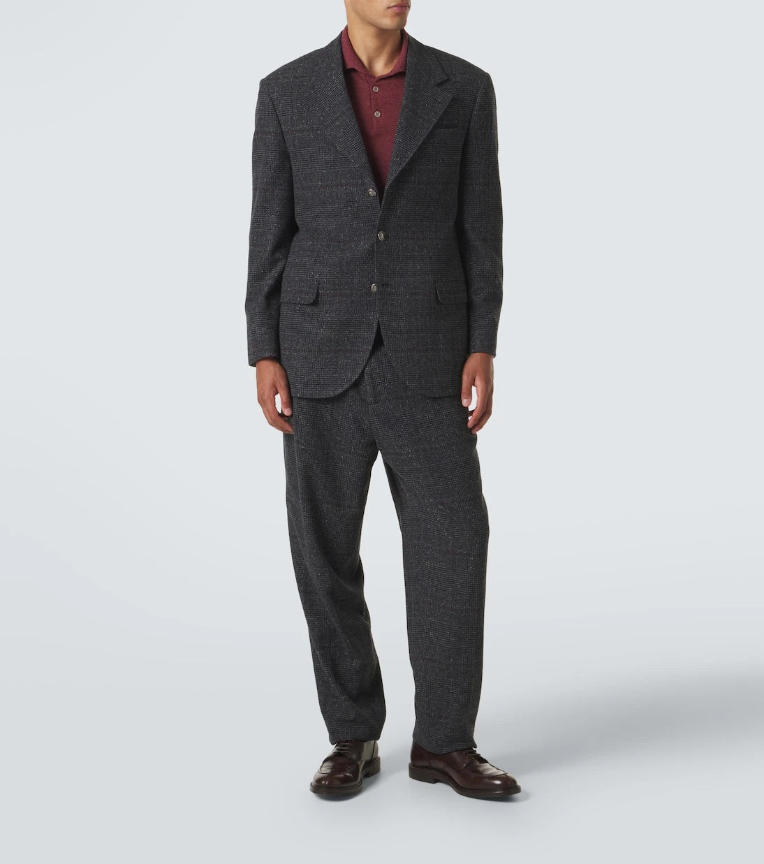 Brunello Cucinelli - Leather Derby shoes