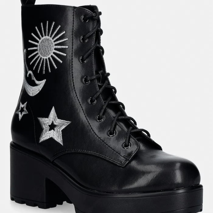 Боти Koi Footwear Astro Silver Star Moon Chunky Boots