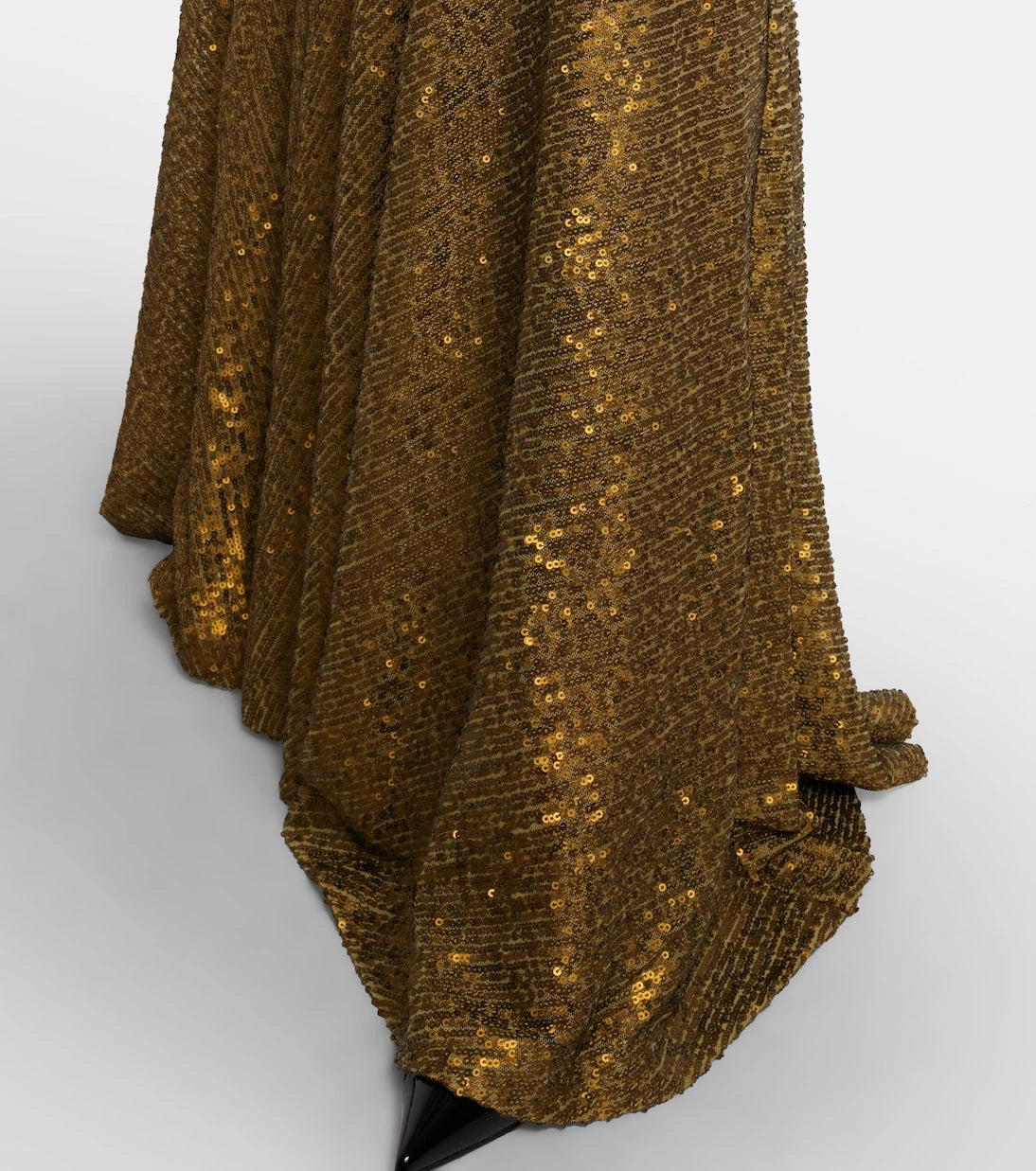 Norma Kamali - Gathered sequined gown
