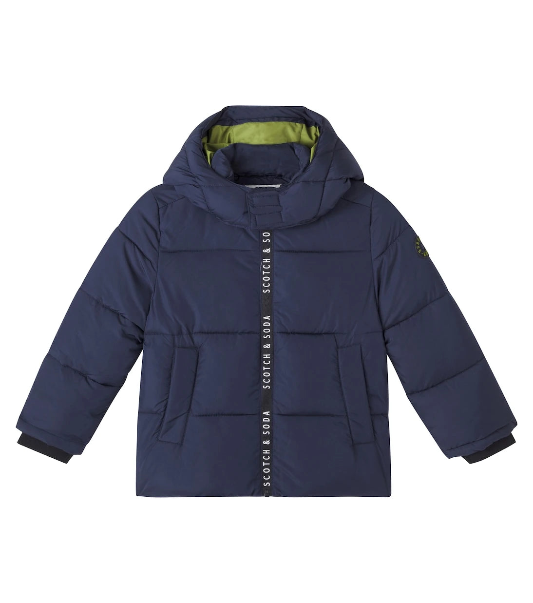 Scotch & Soda Kids - Hooded puffer jacket