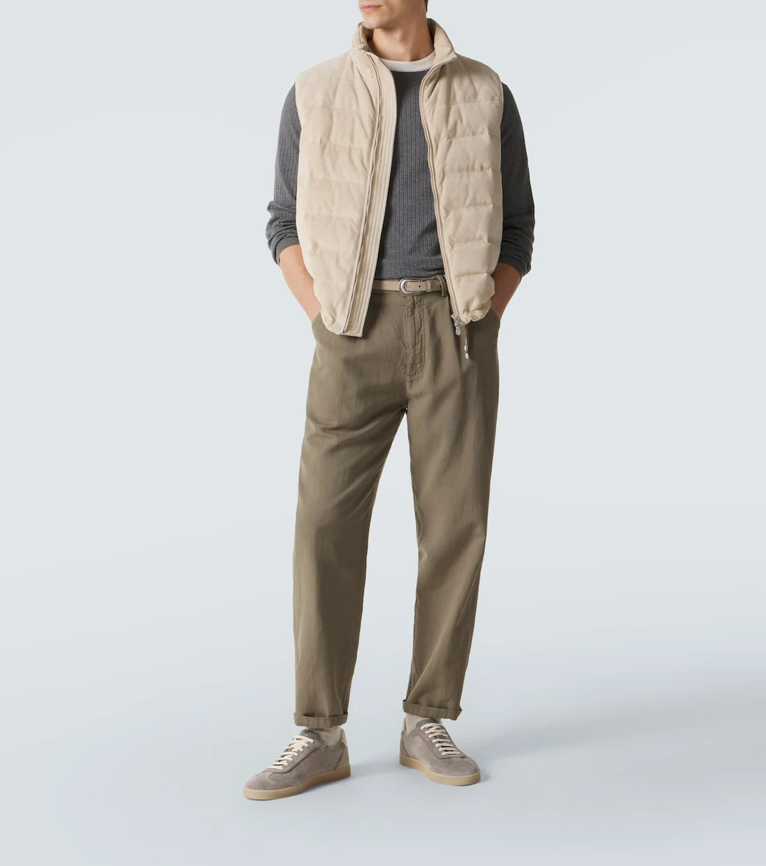 Brunello Cucinelli - Ribbed-knit cotton sweater