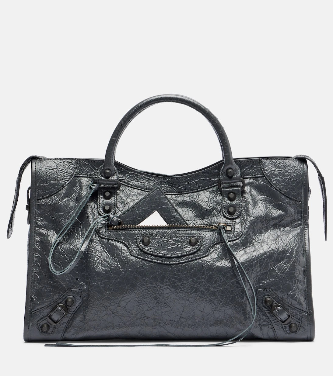 Balenciaga - Le City leather top-handle bag