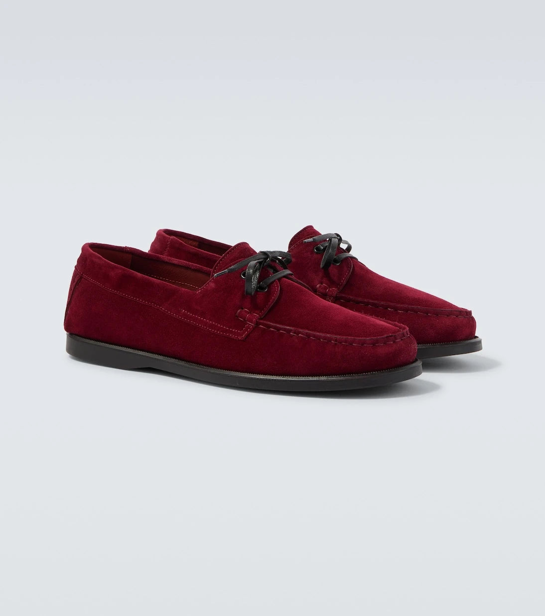 Saman Amel - City Moc suede boat shoes