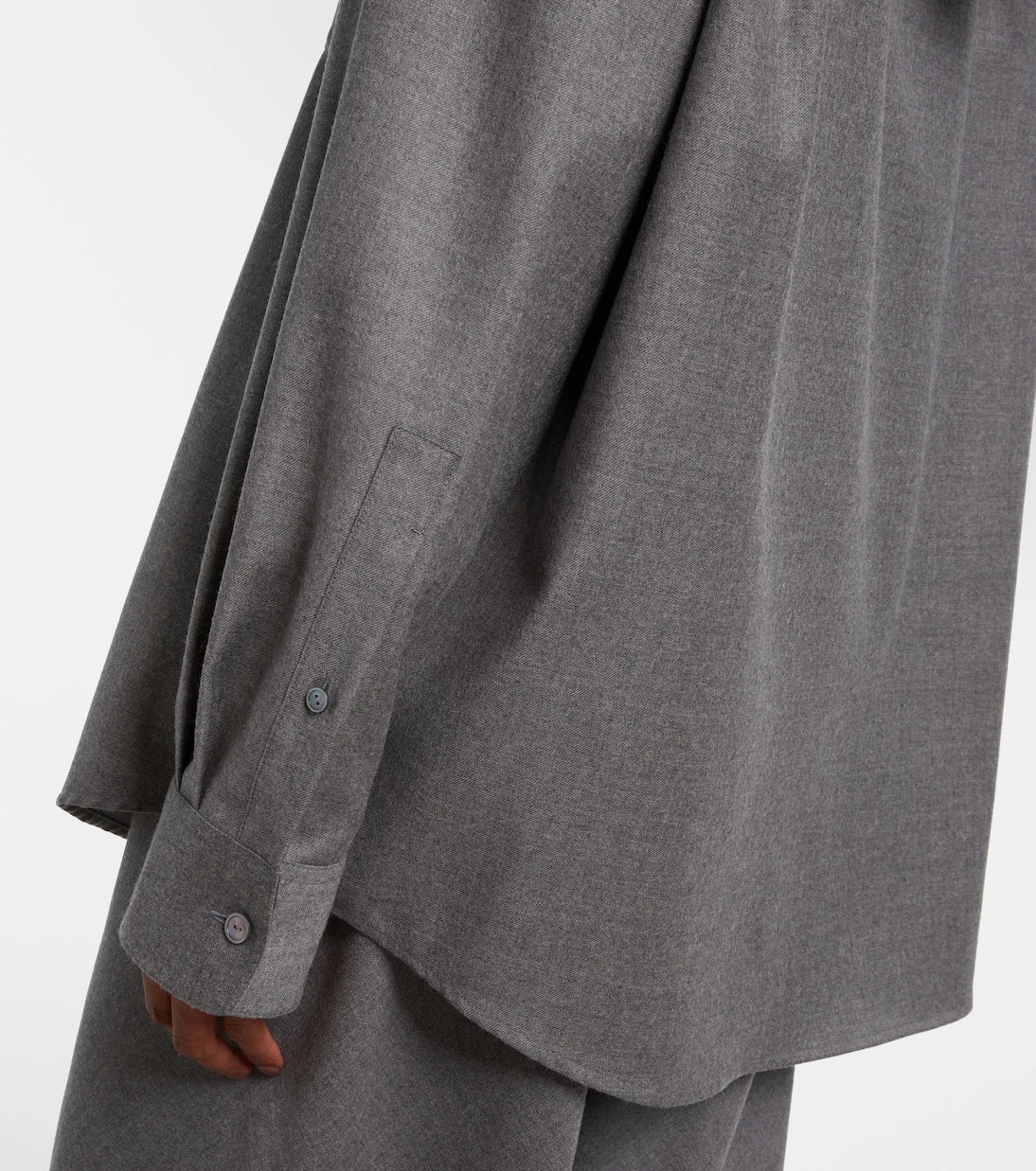 The Row - Pino virgin wool shirt