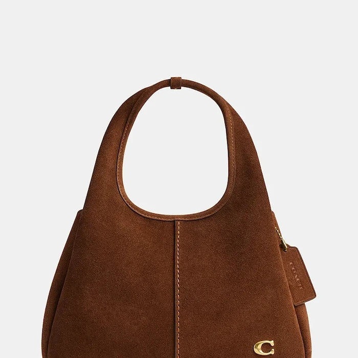 Coach süet kadın crossbody çanta Suade Lana Shoulder Bag 23