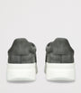 Hogan Grey Suede Fascia Slip-On Sneakers