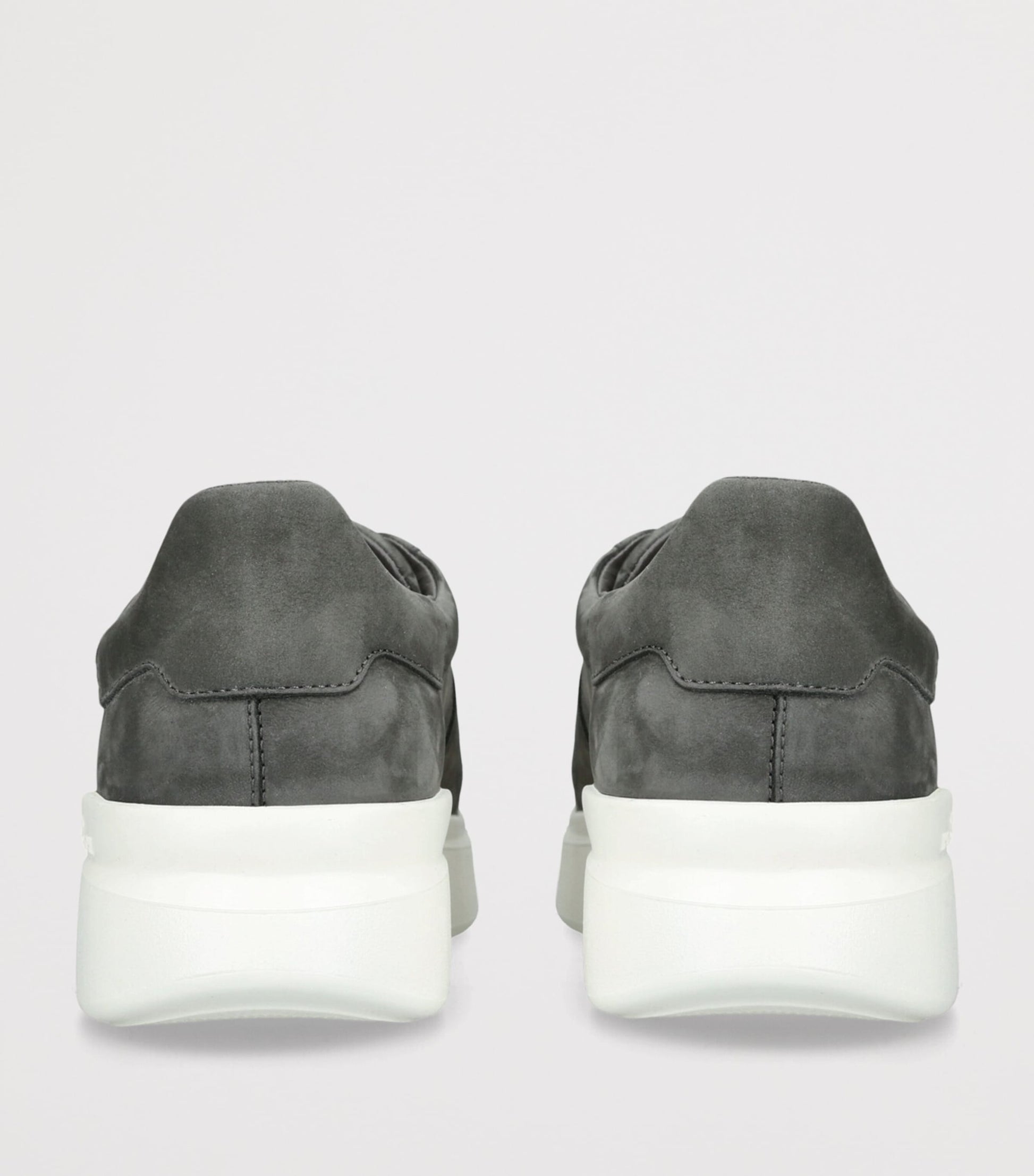 Hogan Grey Suede Fascia Slip-On Sneakers