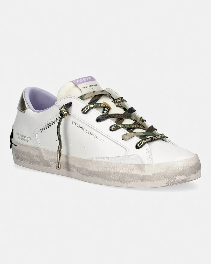 Crime London DISTRESSED маратонки дамски от кожа