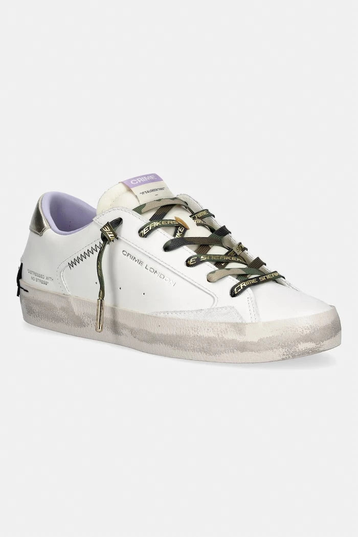 Crime London DISTRESSED kadın deri sneaker