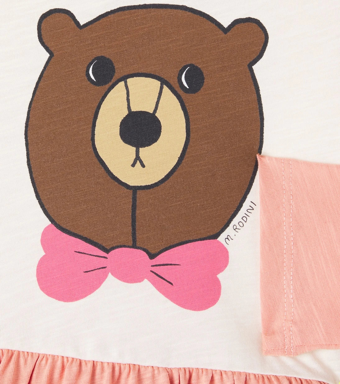 Mini Rodini - Colorblocked printed cotton dress