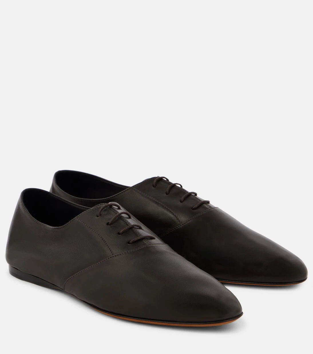 The Row - Awar Lace Up leather Oxford shoes