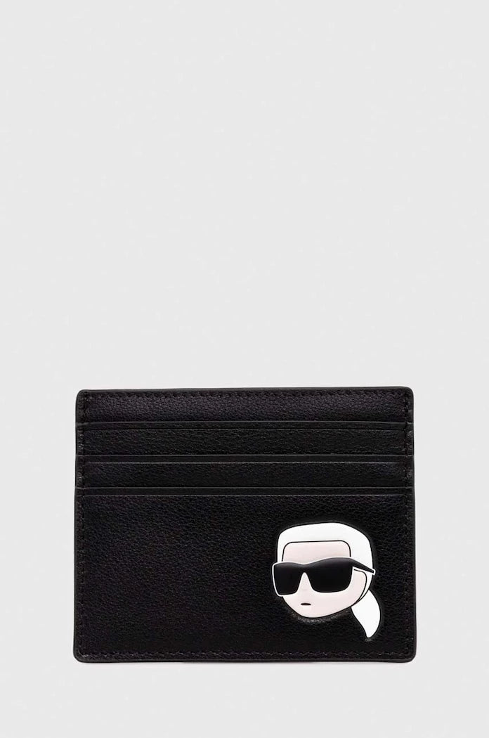 Кожен калъф за карти Karl Lagerfeld
