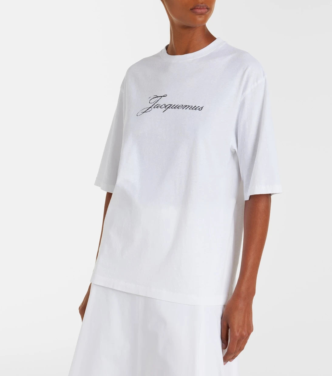 Jacquemus – Logo Baumwoll-Mix-Jersey-T-Shirt