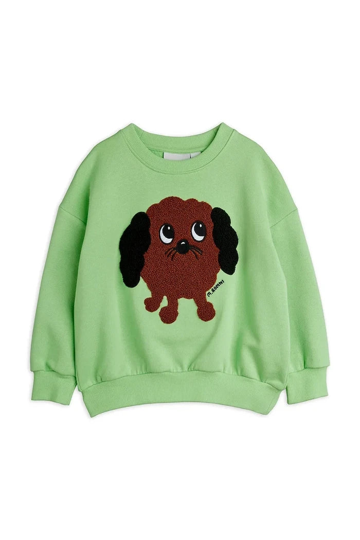 Mini Rodini Doggie Çocuk Pamuklu Sweatshirt