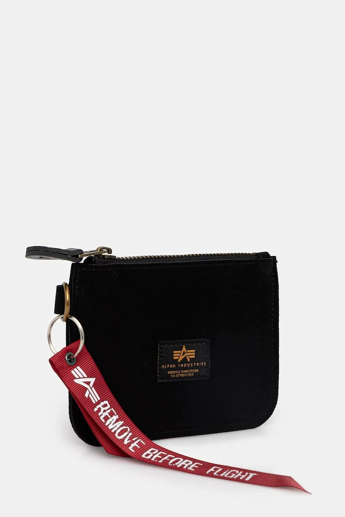 Кожен портфейл Alpha Industries Leather Coin Wallet