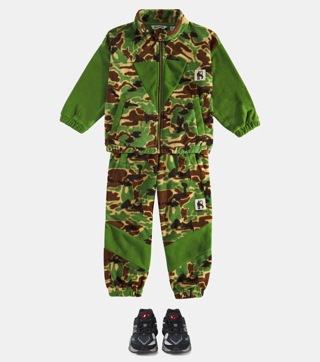 Mini Rodini - Camouflage fleece sweatpants