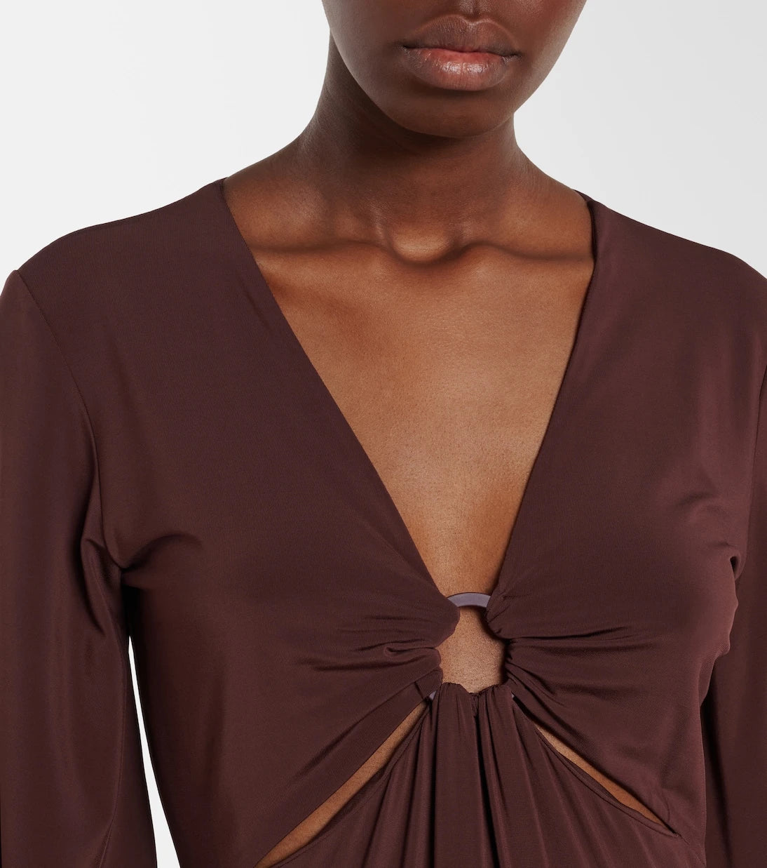 Max Mara - Riga cutout midi dress