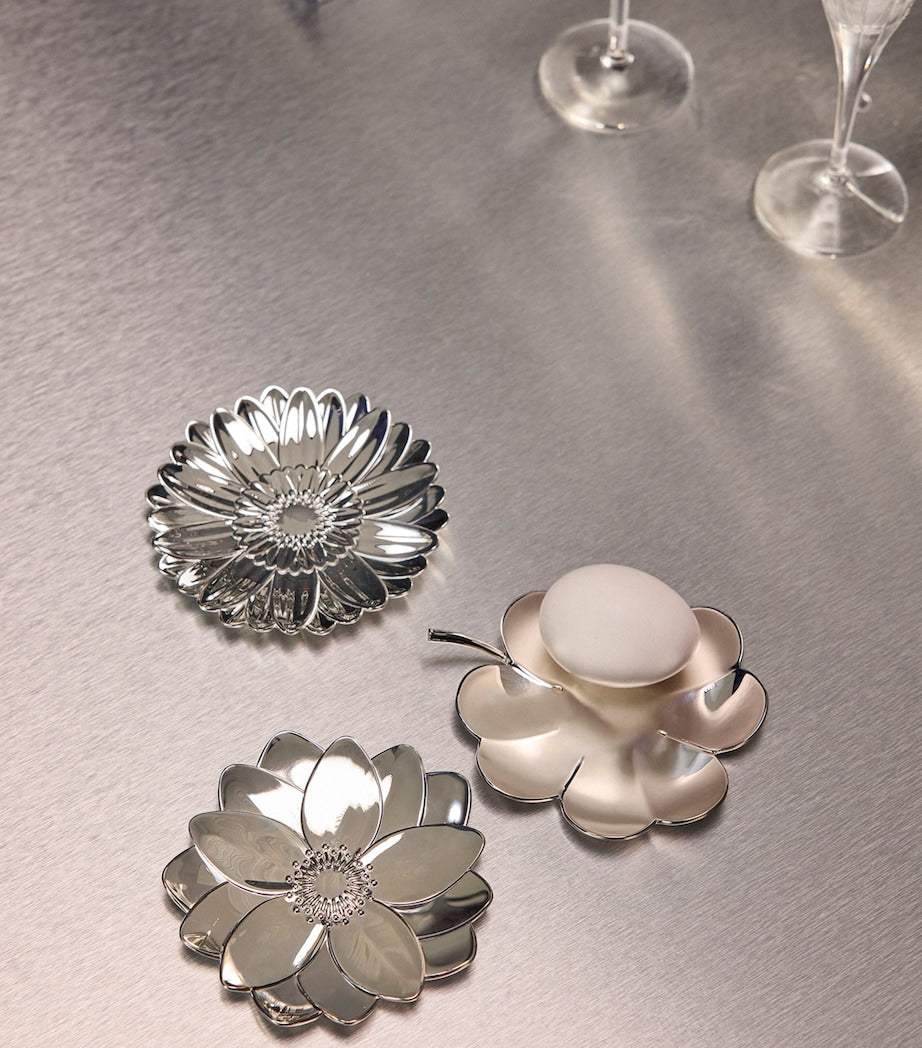 Christofle Silver-Plated Four-Leaf Clover Trèfle Dish (11cm)