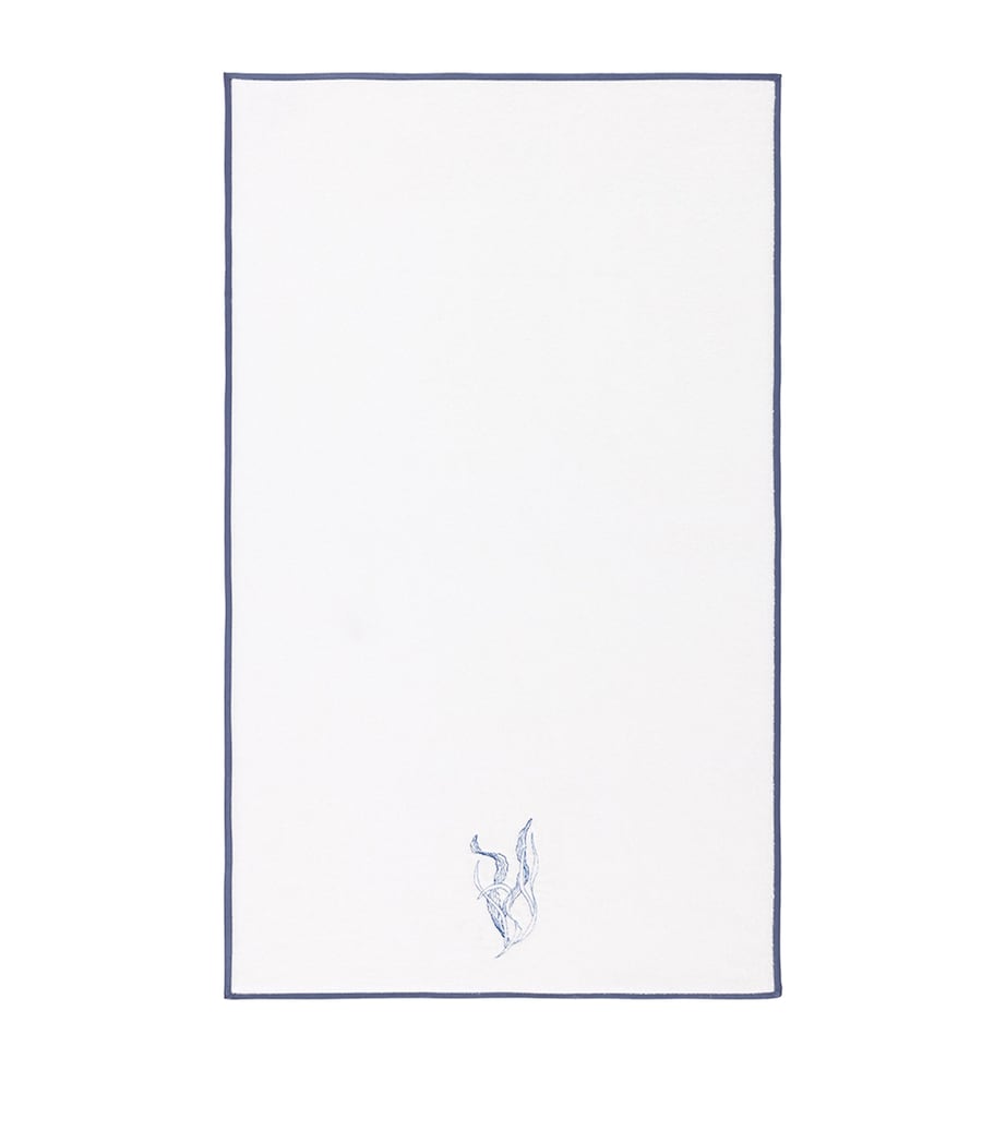 Yves Delorme Couture Organic Cotton Nautilus Guest Towel (42cm x 70cm)