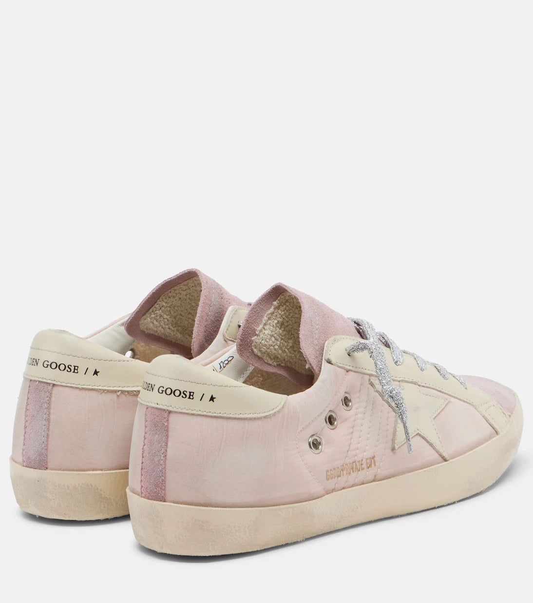 Golden Goose - Super-Star suede-trimmed sneakers