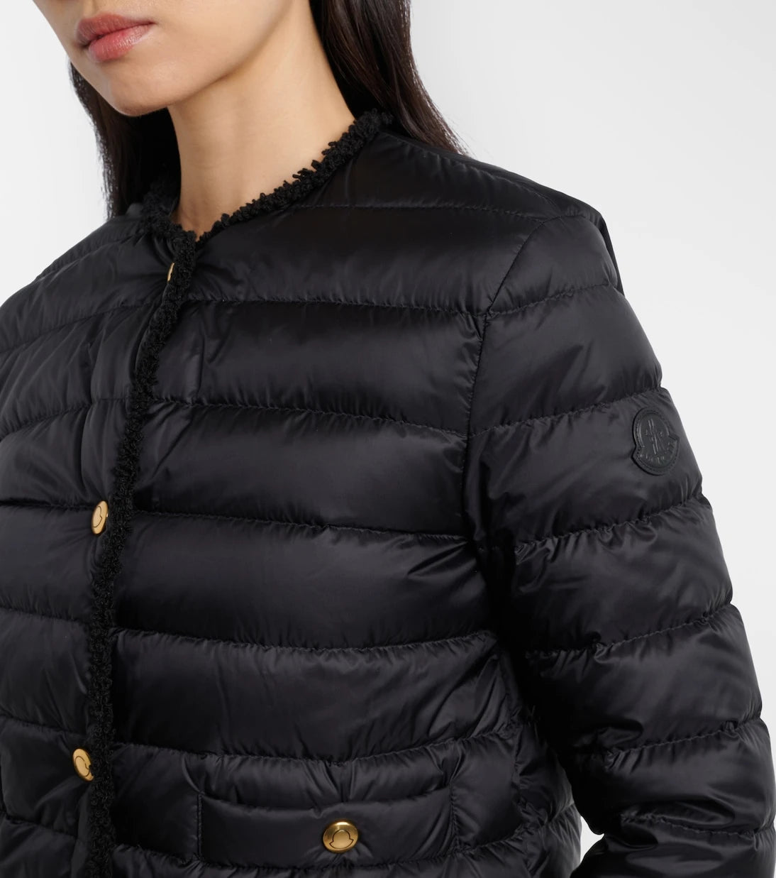 Moncler - Fleurs quilted down jacket