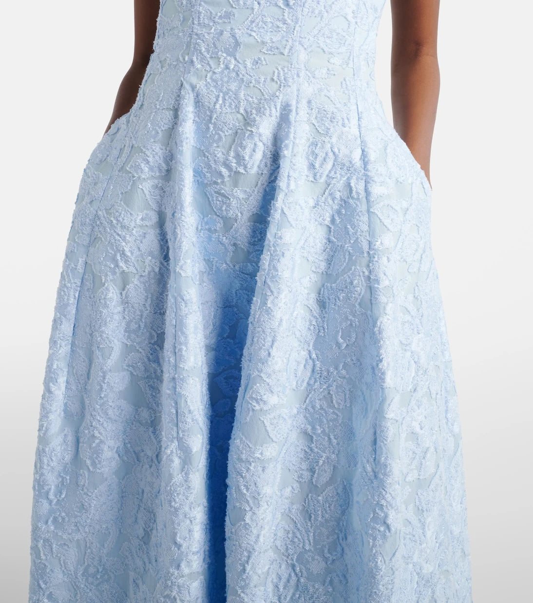 Simkhai - Valeria embroidered midi dress