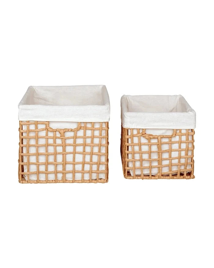 House Nordic Bustelo Sepetleri Saklama Seti (2 Parça)