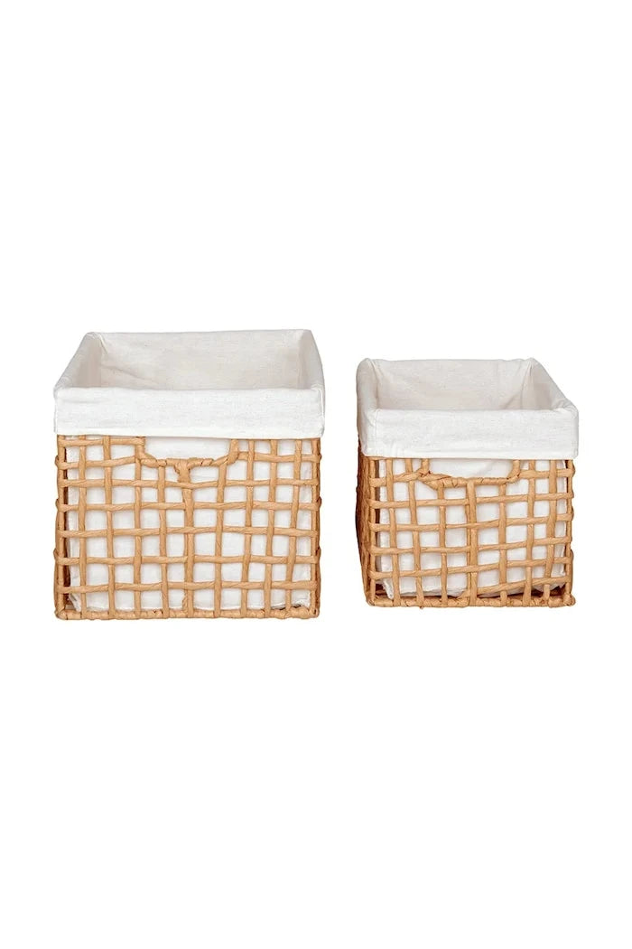 House Nordic Bustelo Sepetleri Saklama Seti (2 Parça)