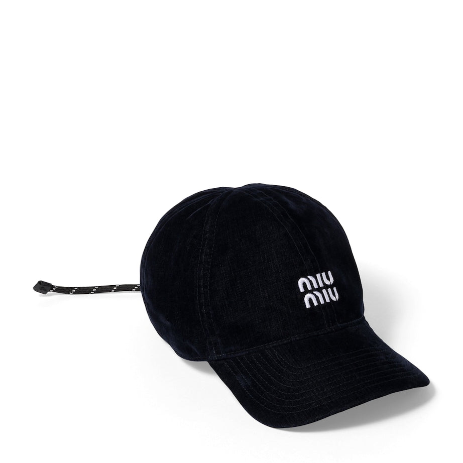 Blue Velvet Logo Baseball Cap