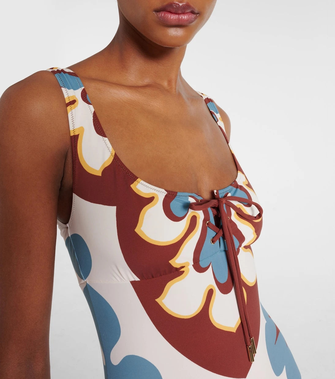 La DoubleJ - Sunset printed swimsuit