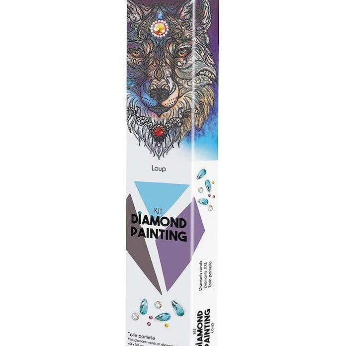 Комплект diy Graine Creative Diamond Painting Loup