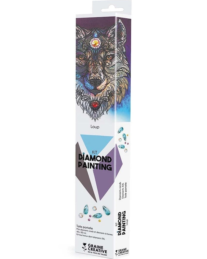 Комплект diy Graine Creative Diamond Painting Loup
