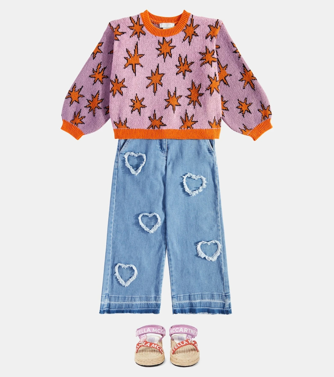 Stella McCartney Kids - Baskılı kazak