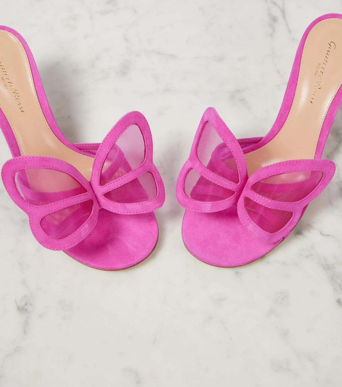 Gianvito Rossi - Ilia 70 mesh mules